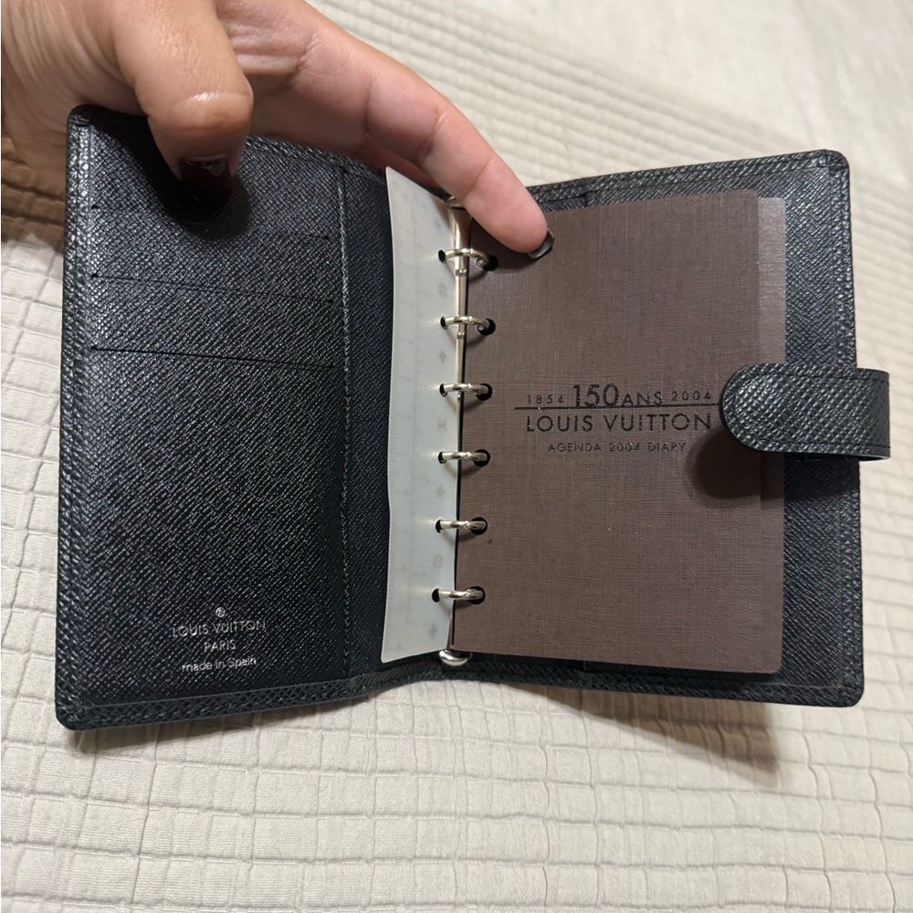 Louis Vuitton Vintage Black Epi Leather PM Agenda Cover - Picture 3 of 8
